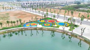 Tiến độ Heragon City Tháng 3/2026 - Công viên hồ điều hòa