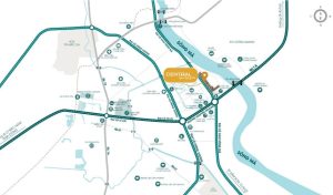 Vị trí Central Riverside Thanh Hóa