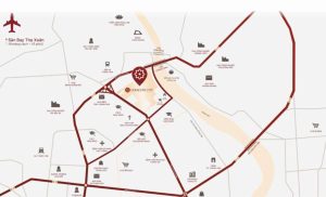 Vị trí Heragon City Nam Ngạn Thanh Hóa